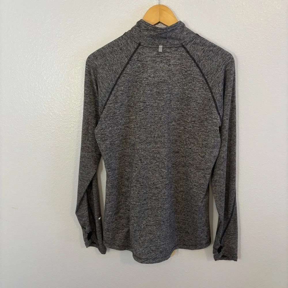 Nike Dri-FIT Women’s Mizzou Tigers Quarter Zip Pullover Gray Long Sleeve Size L